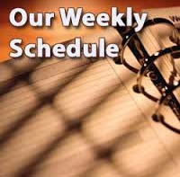 weekly schedule